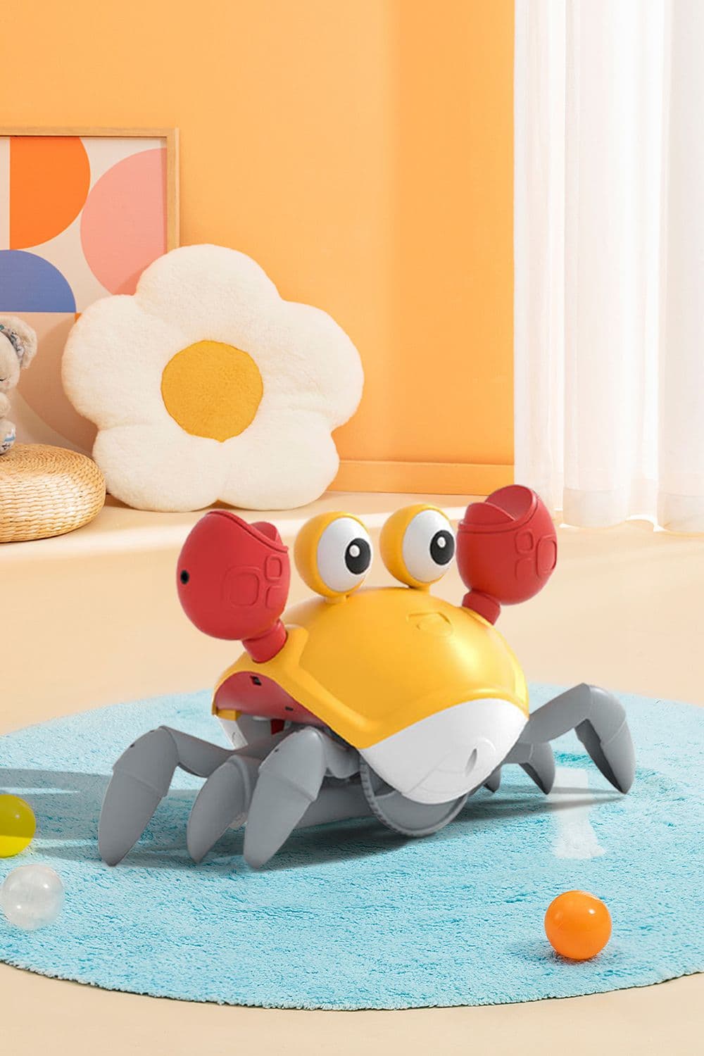 Chargable Crawling Crab Toy