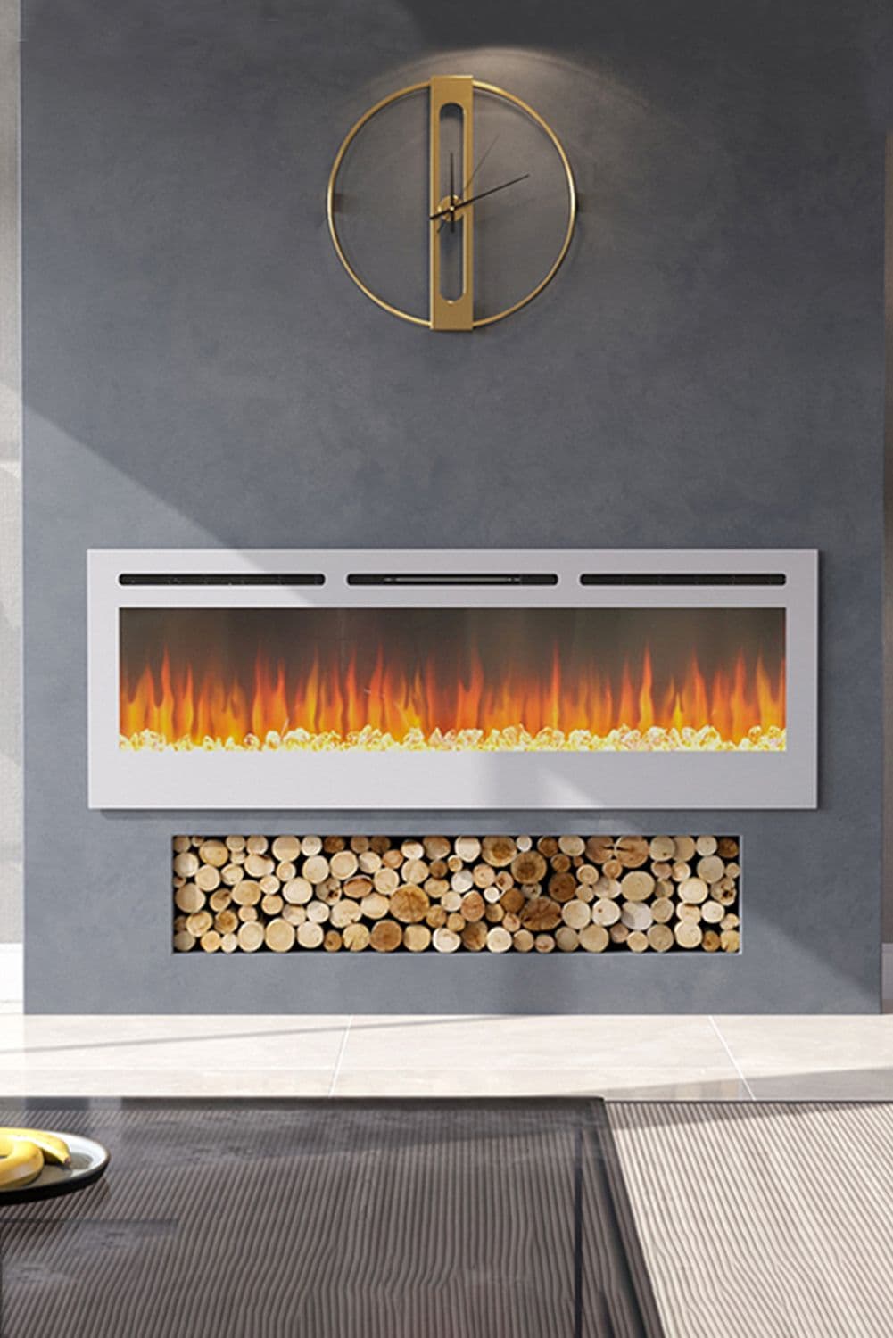 60 Inch Electric Fireplace