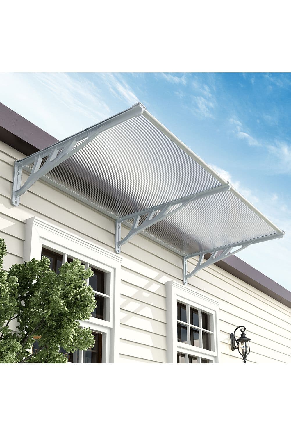 1.9m W x 0.9m D Door Canopy
