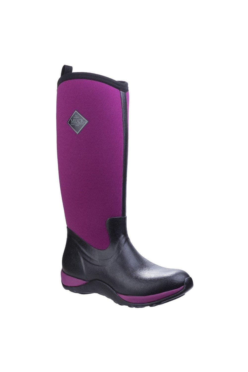 Muck Boots Women's 'Arctic Adventure' Wellington Boots in Magenta | Size: 3