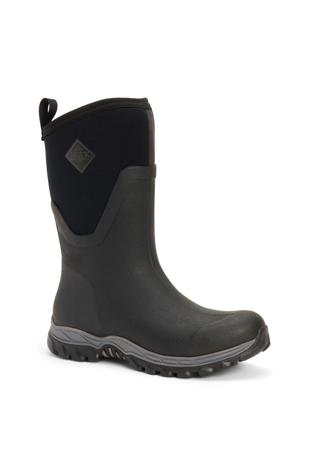 Muck Boots Women's 'Arctic Sport Mid' Wellington Boots in Black | Size: 3