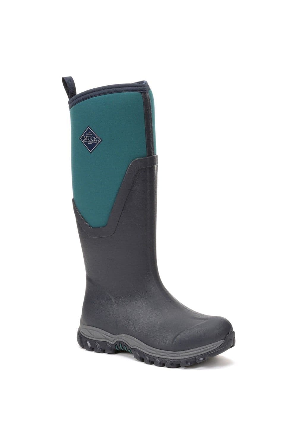 Muck Boots Women's 'Arctic Sport II Tall' Wellington Boots in Teal | Size: 8