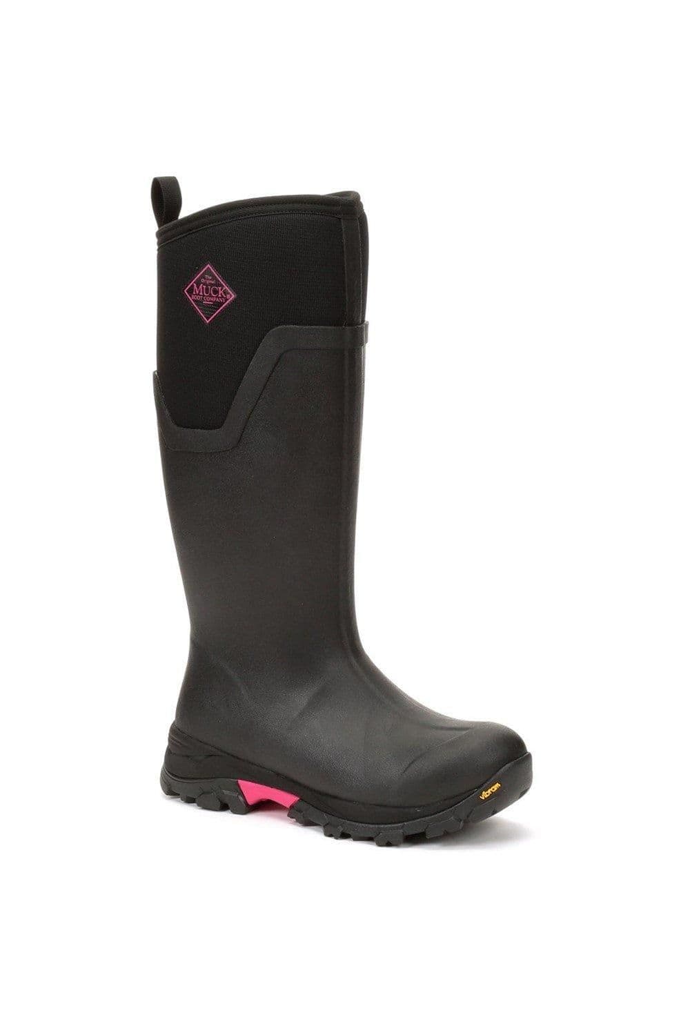 Muck Boots Women's 'Arctic Ice Tall AGAT' Wellingtons in Black | Size: 7