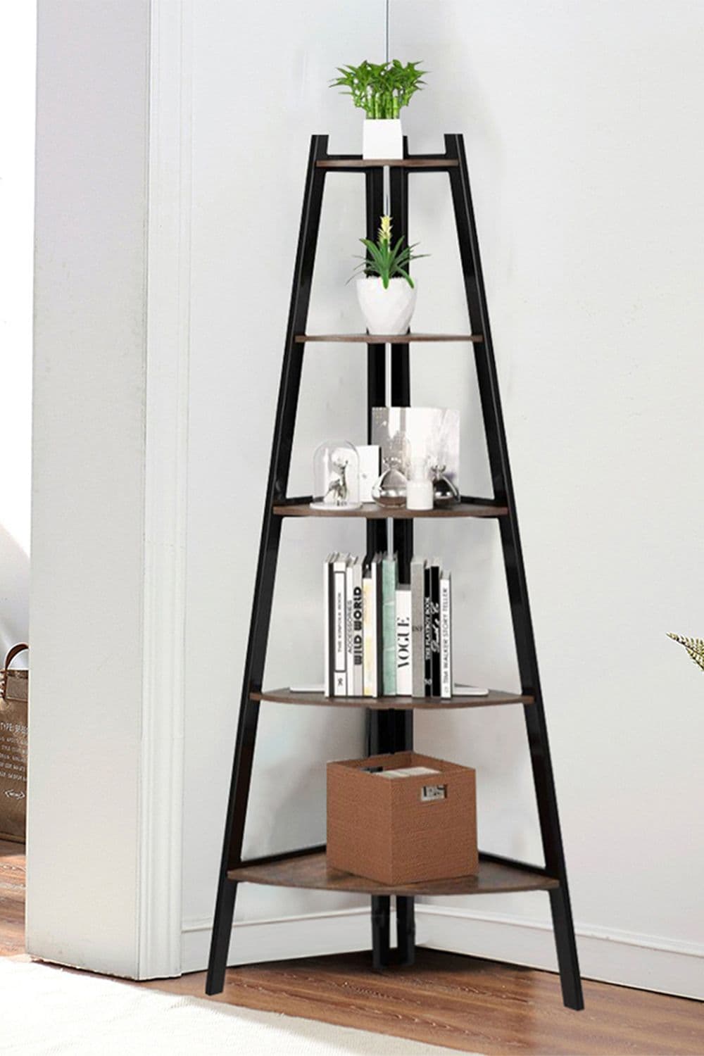 5 Tier Vintage Tiered Plant Stand