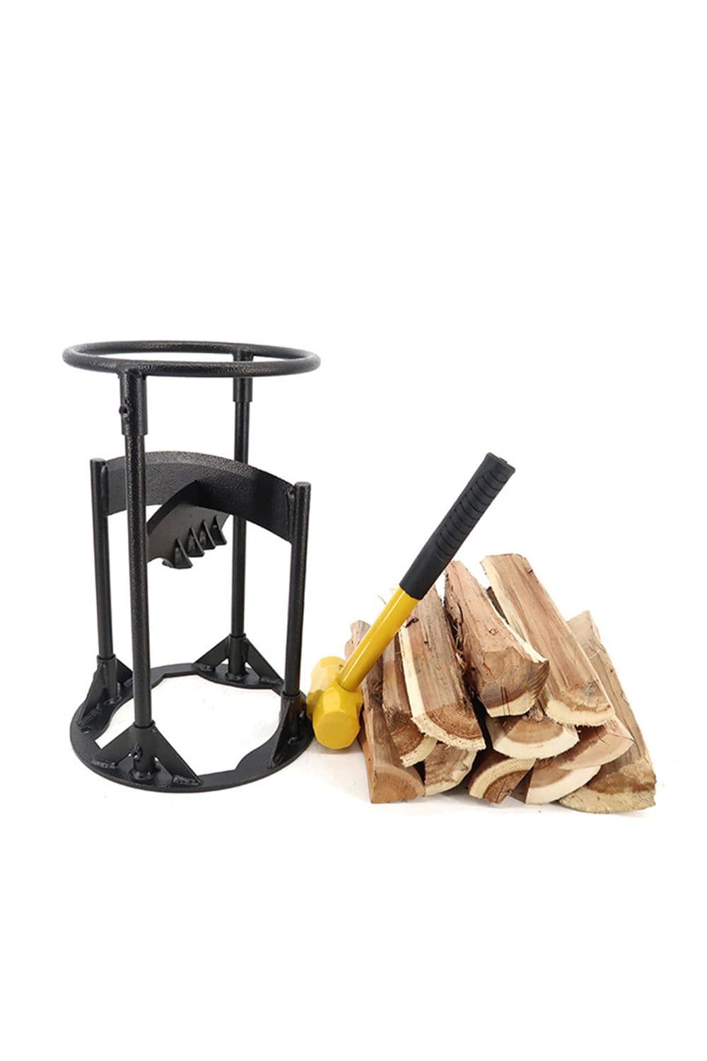 Splitter Fireplace Tool Steel Firewood Kindling Wedge