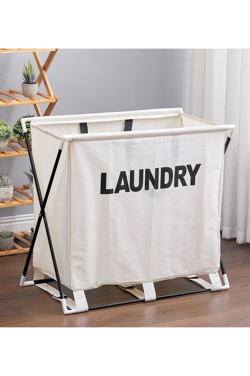 Large Folding Laundry Basket Lightweight Waterproof Bathroom Hamper