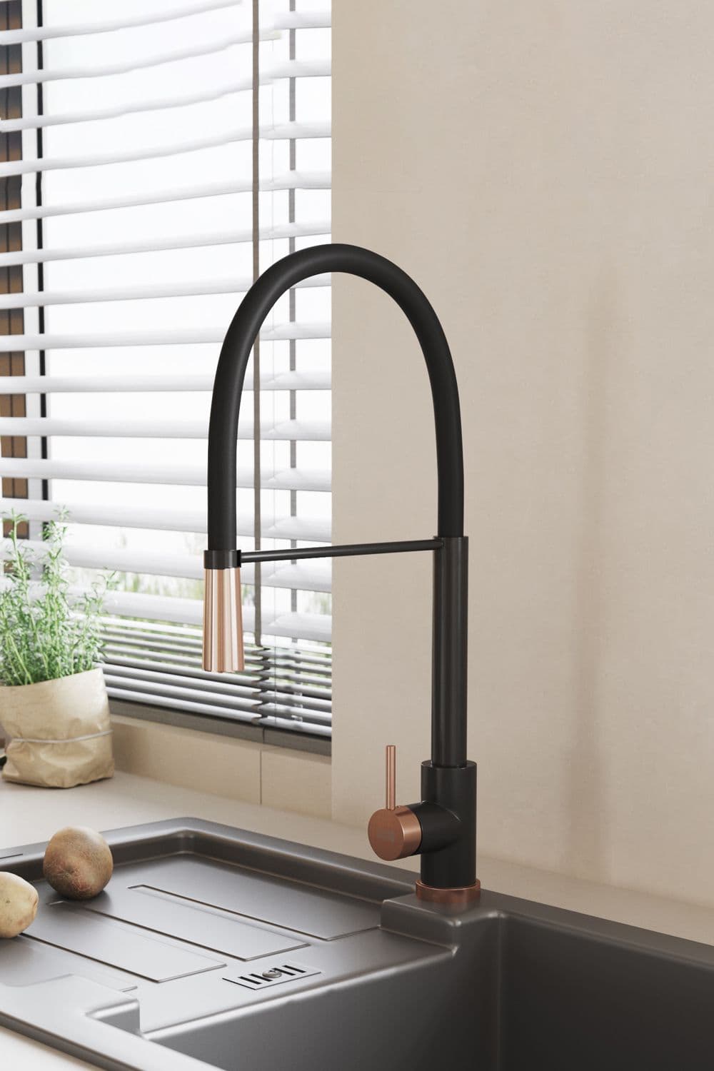 Pull Down Single Lever Mono Kitchen Tap Faucet