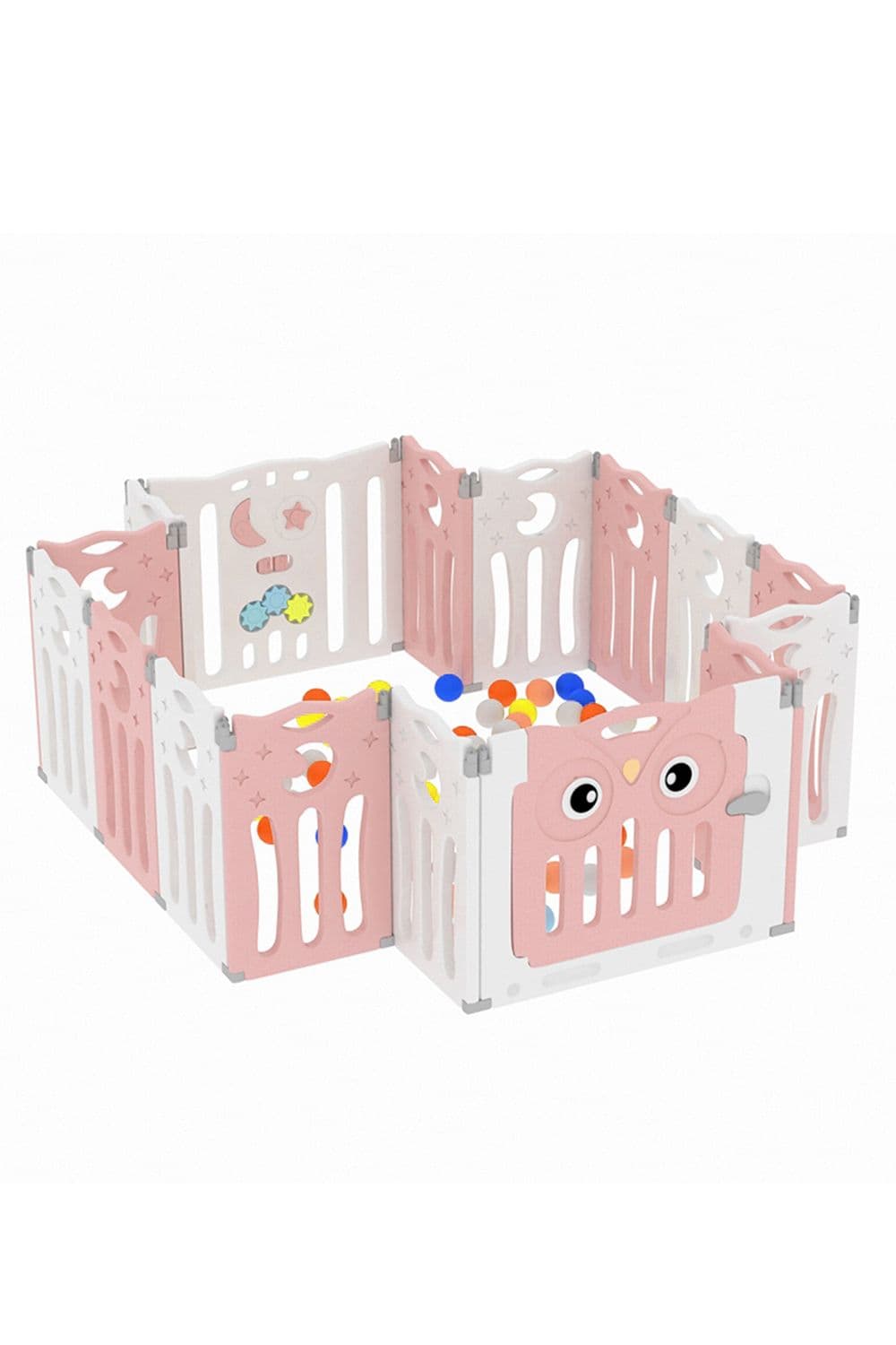 16 Panel Foldable Children's Safety Game Fence