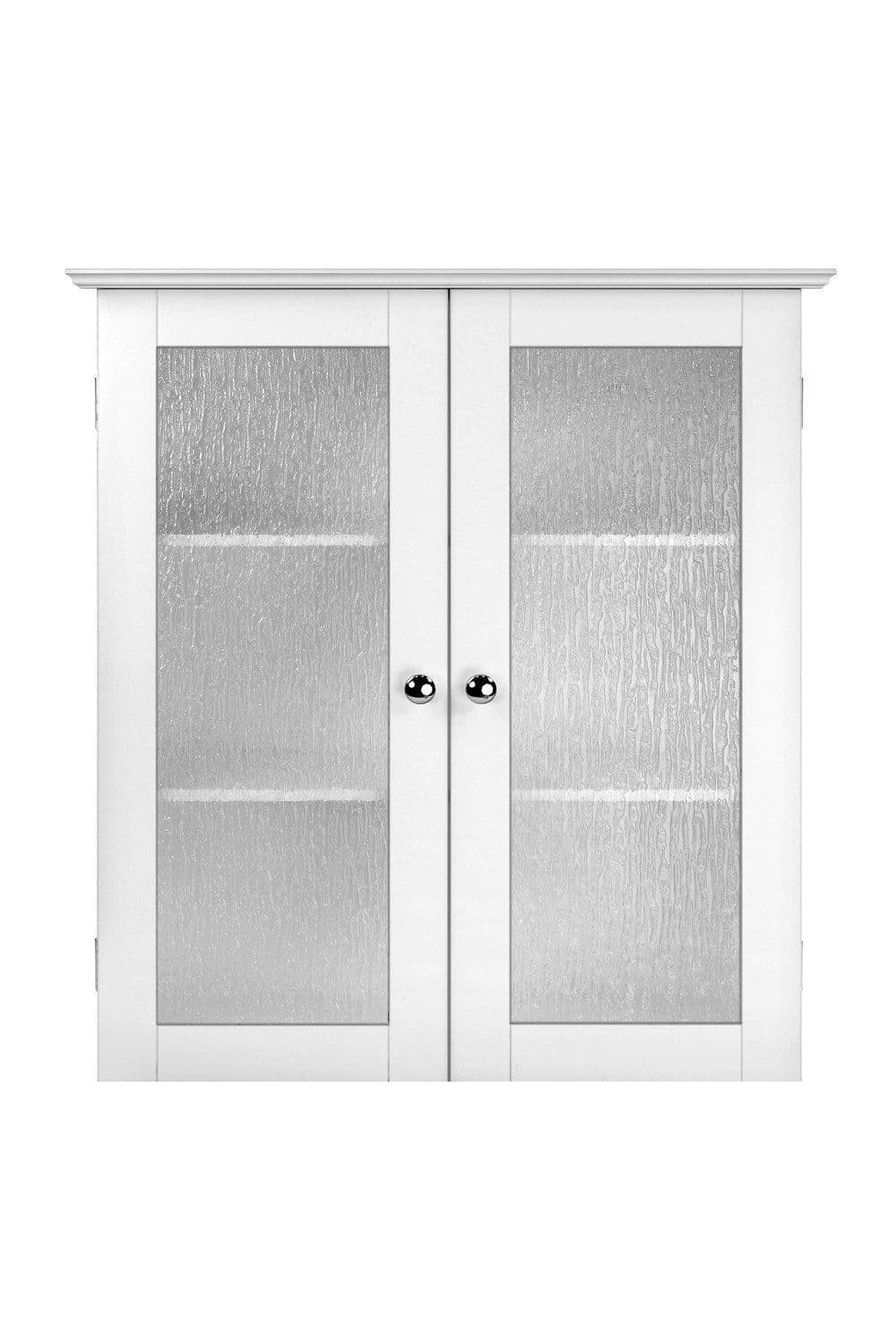 Bathroom Connor Wall Cabinet 2 Glass Doors