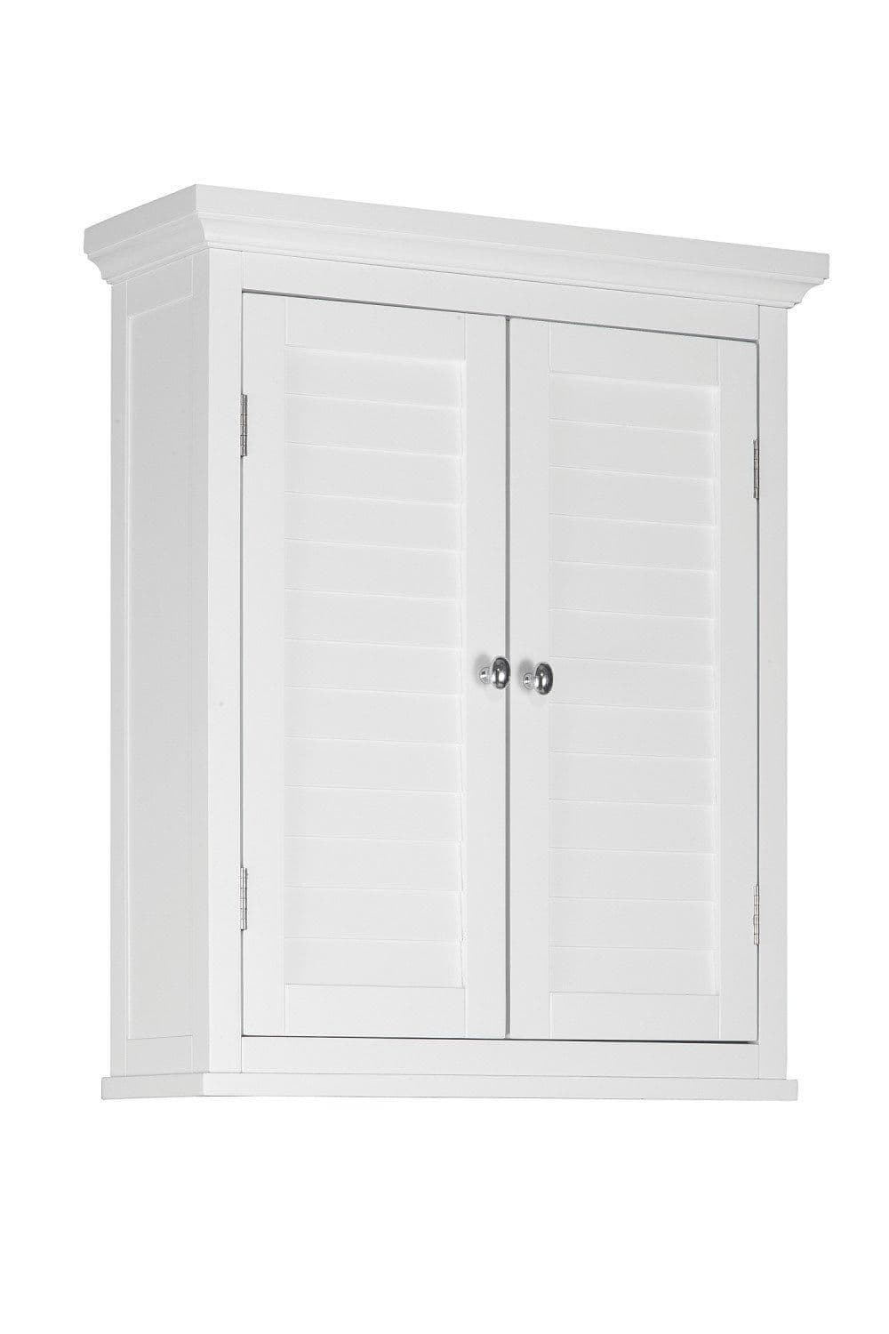 Bathroom Wooden Double Door Wall Cabinet