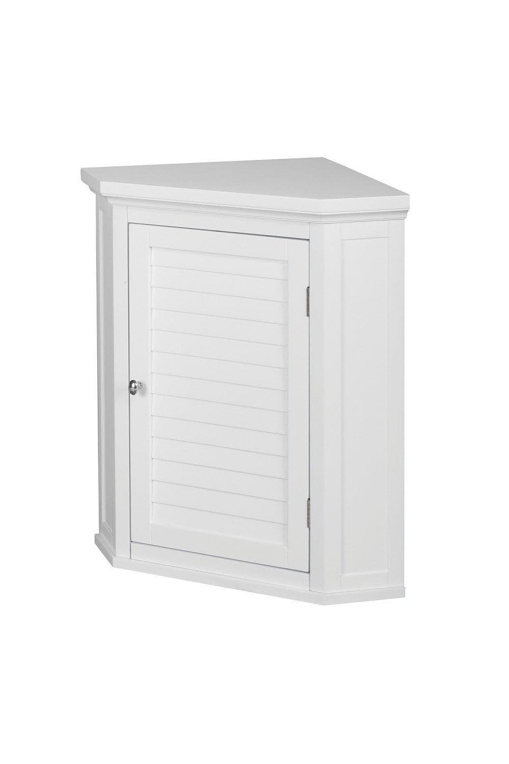 Bathroom Cupboard Wooden Wall Corner Cabinet