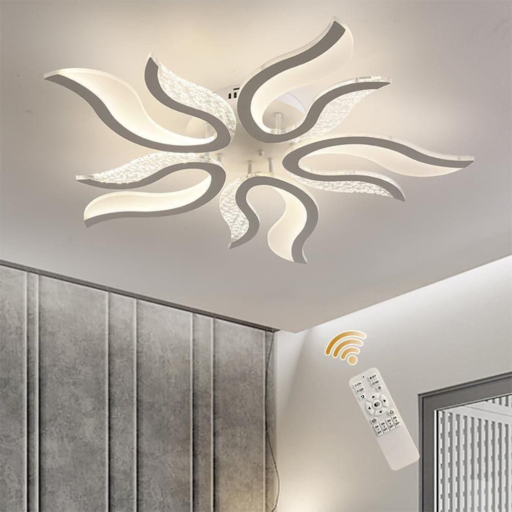 50W LED Flush Mount Ceiling Chandelier Living Room Bedroom
