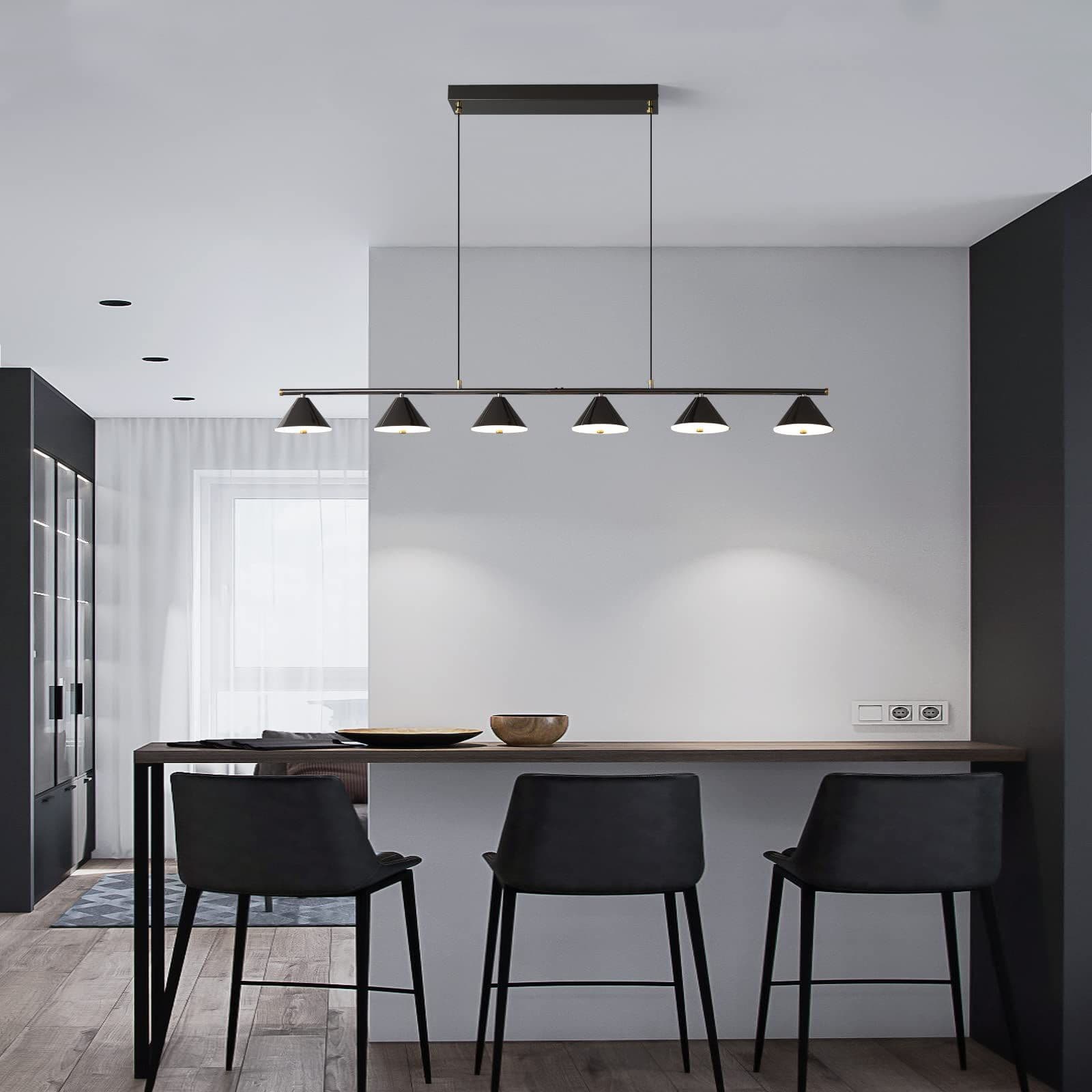 Dimmable Metal LED Pendant Remote Control