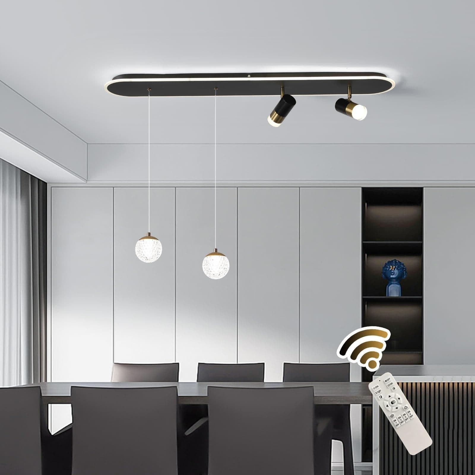 Dimmable LED Pendant Light Remote Control