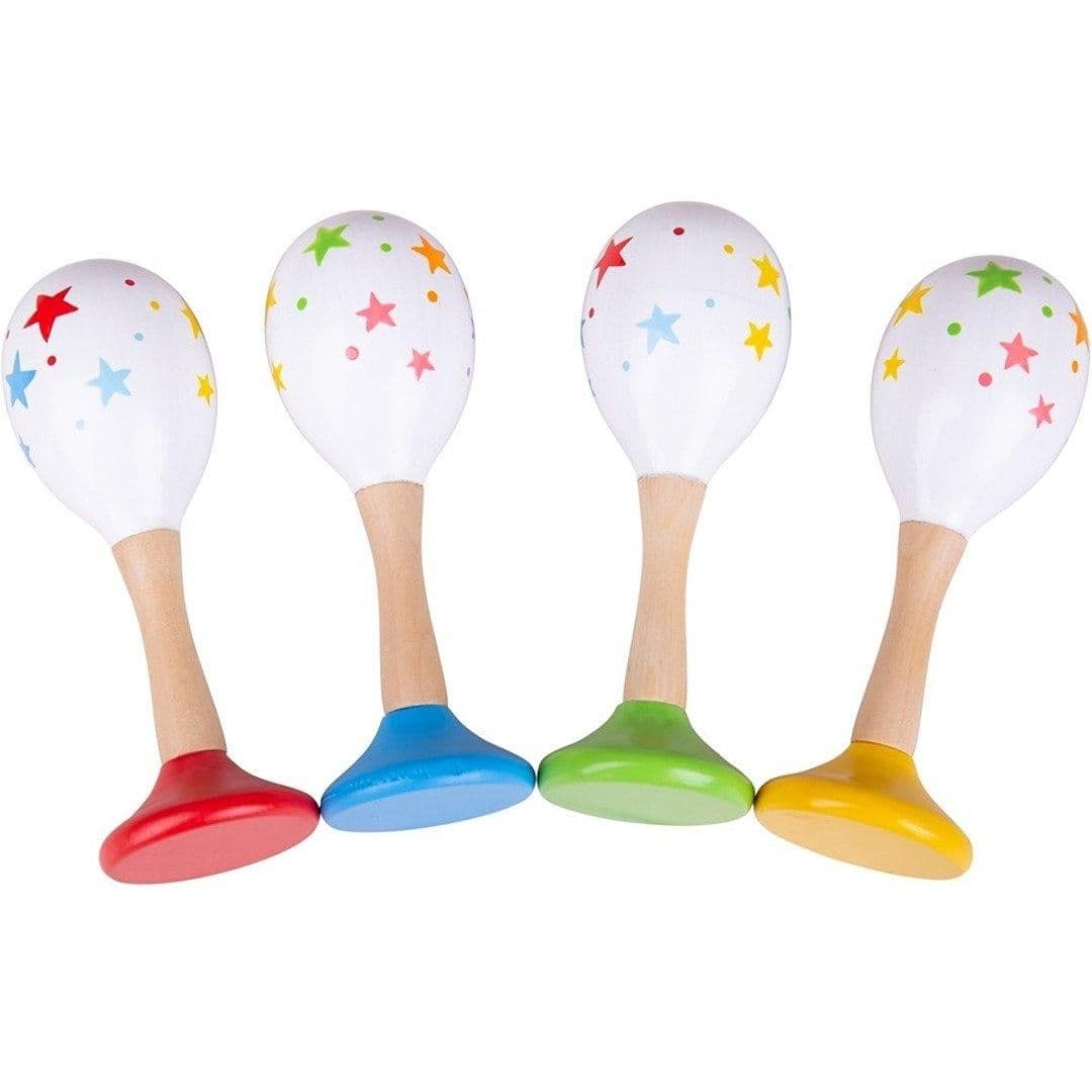 Set of 2 Junior Maracas (Colours Vary)
