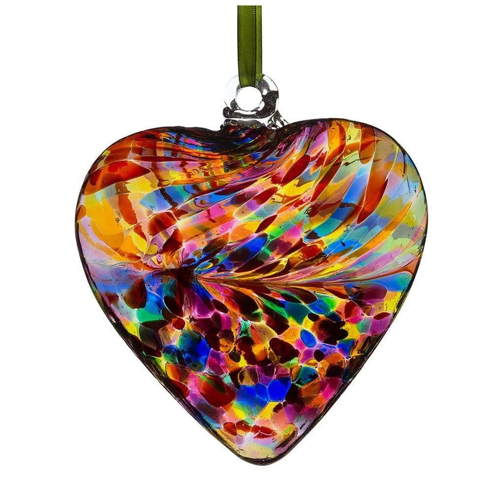 8cm Friendship Heart Sending Hugs Multicoloured