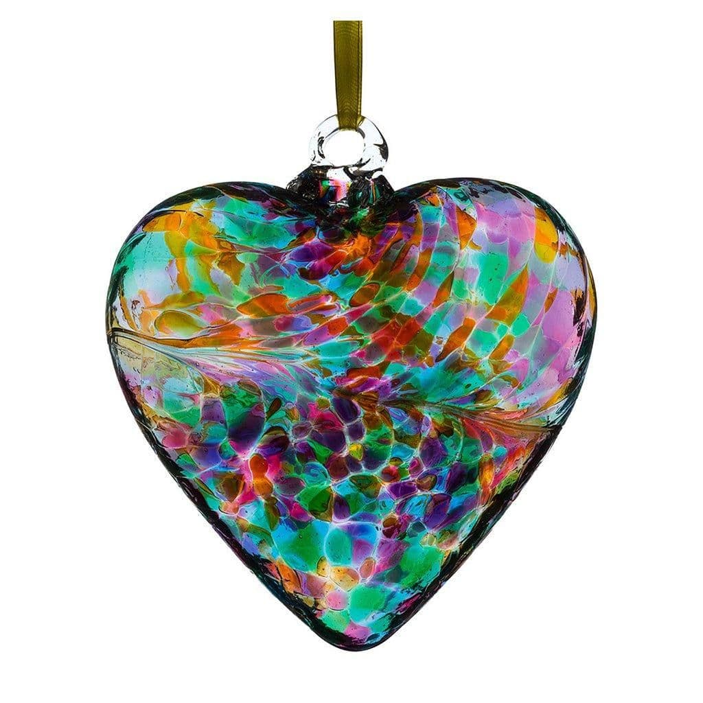 8cm Friendship Heart Sending Love Multicoloured