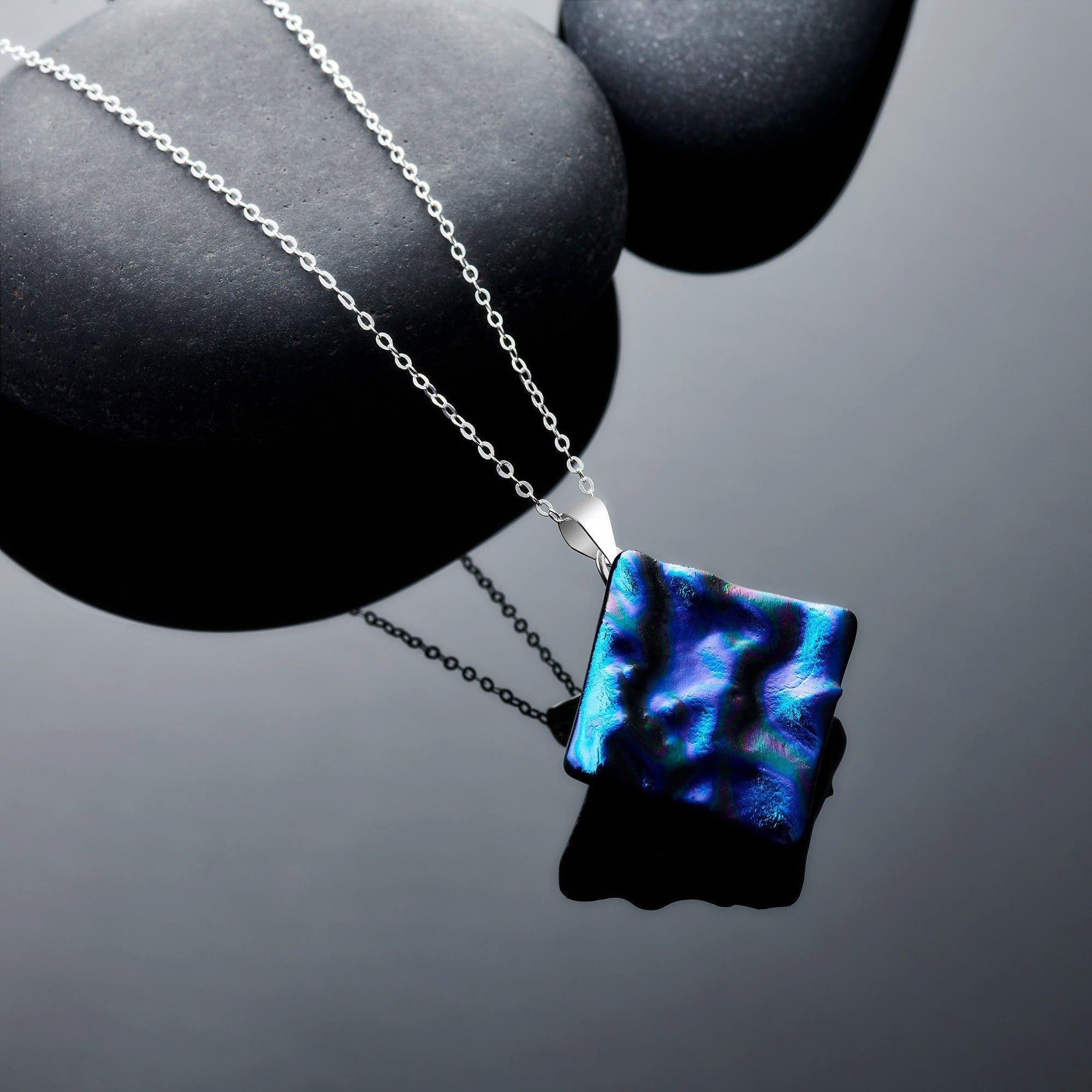 Dichroic Jewellery Necklace Midnight