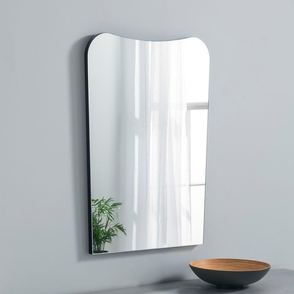 Irregular Frameless Mirror 79 x56cm