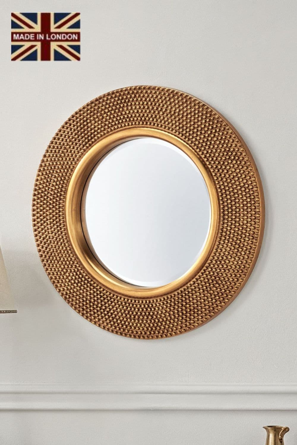 Bobble round mirror 79cm