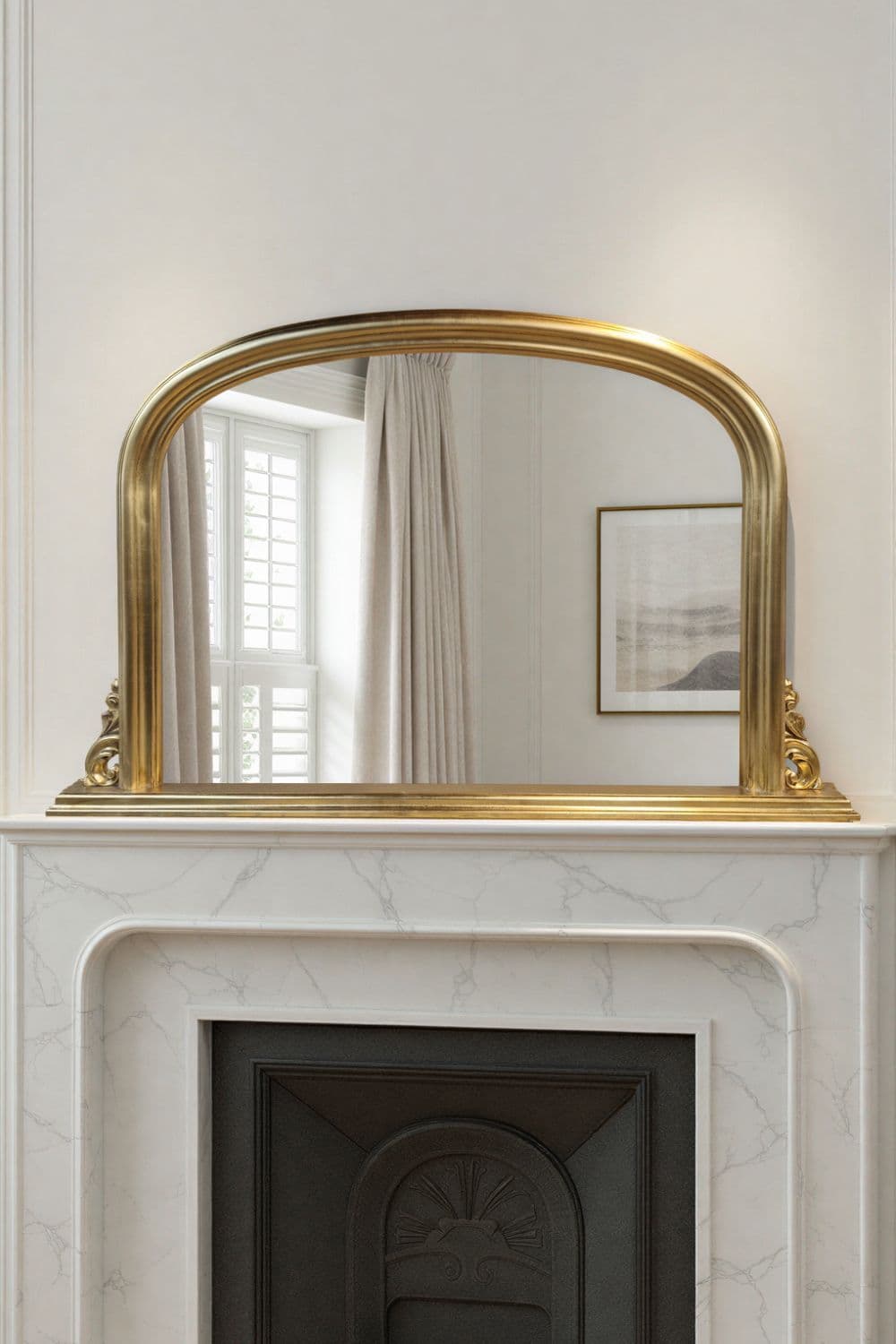 Overmantle Classic Mirror 122 x 77cm
