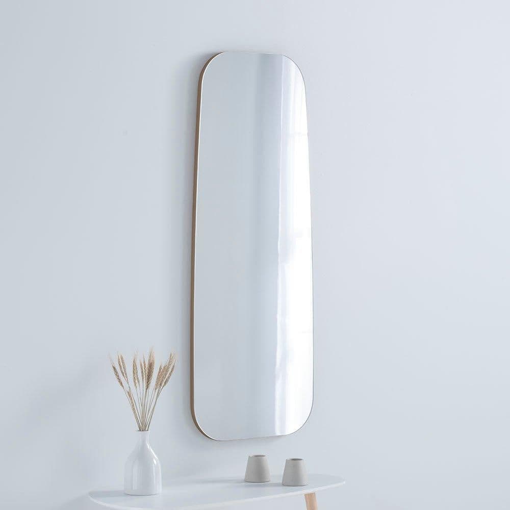 Hoxton Frameless Organic Mirror 119x44cm