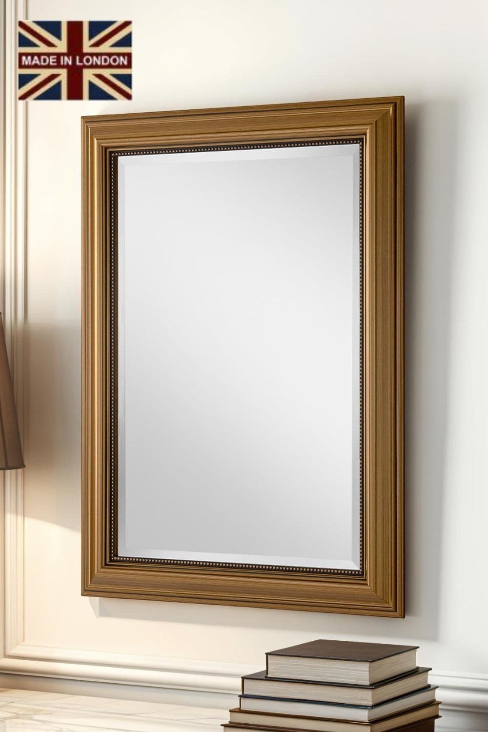 Classic Beaded Mirror 131x77.5cm