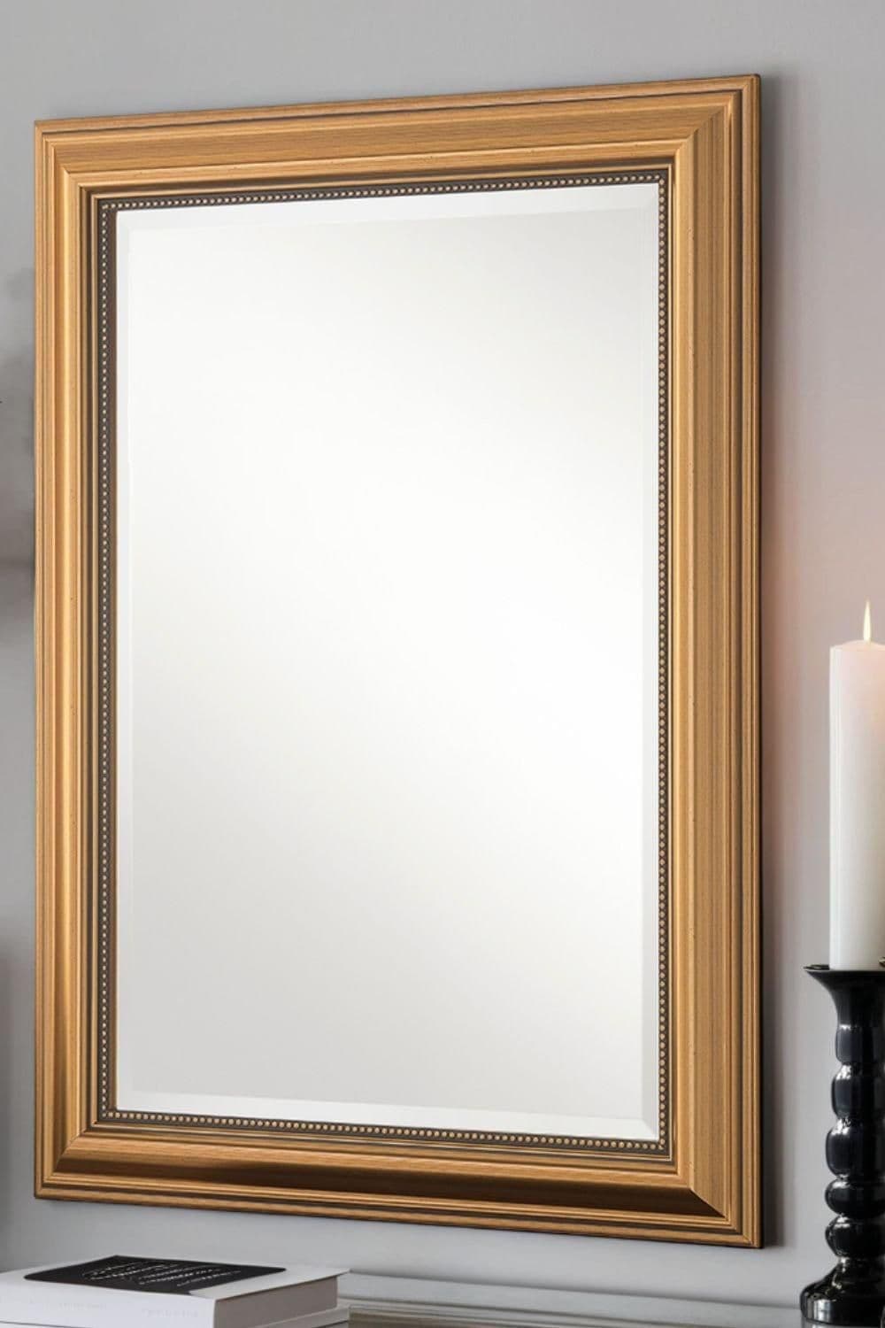 Classic Beaded Mirror 131x108cm