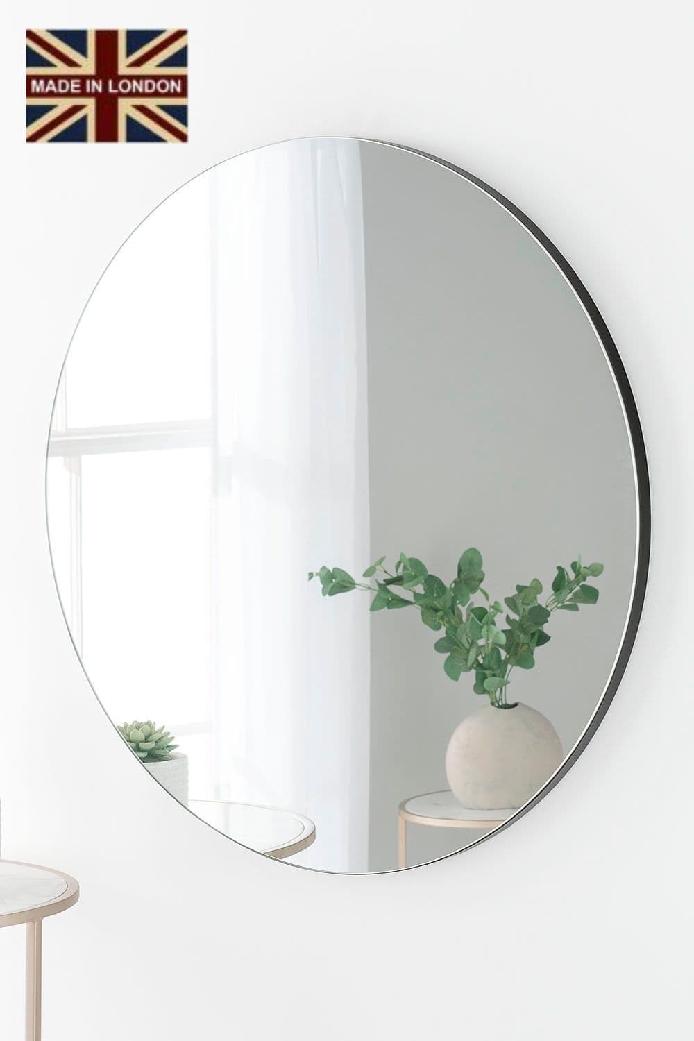 Simple round mirror 70cm