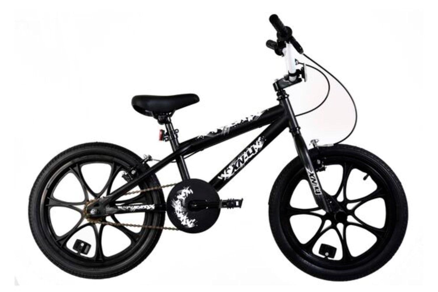 18" Freestyle MAG BMX Black White