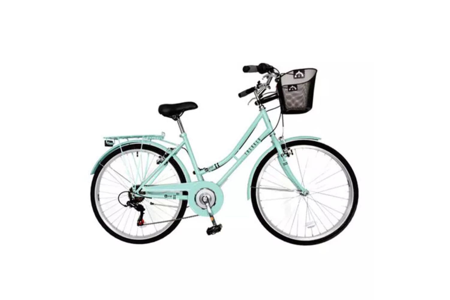 Trekker Heritage Bike 26" Wheel 6 Speed Lagoon inches