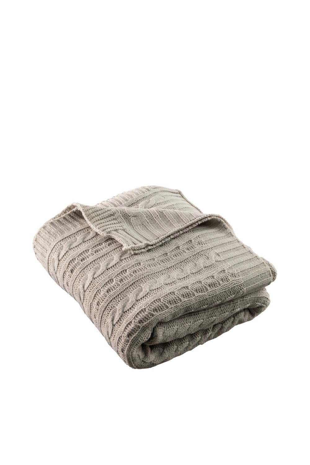 Aran Knit Cool Throw
