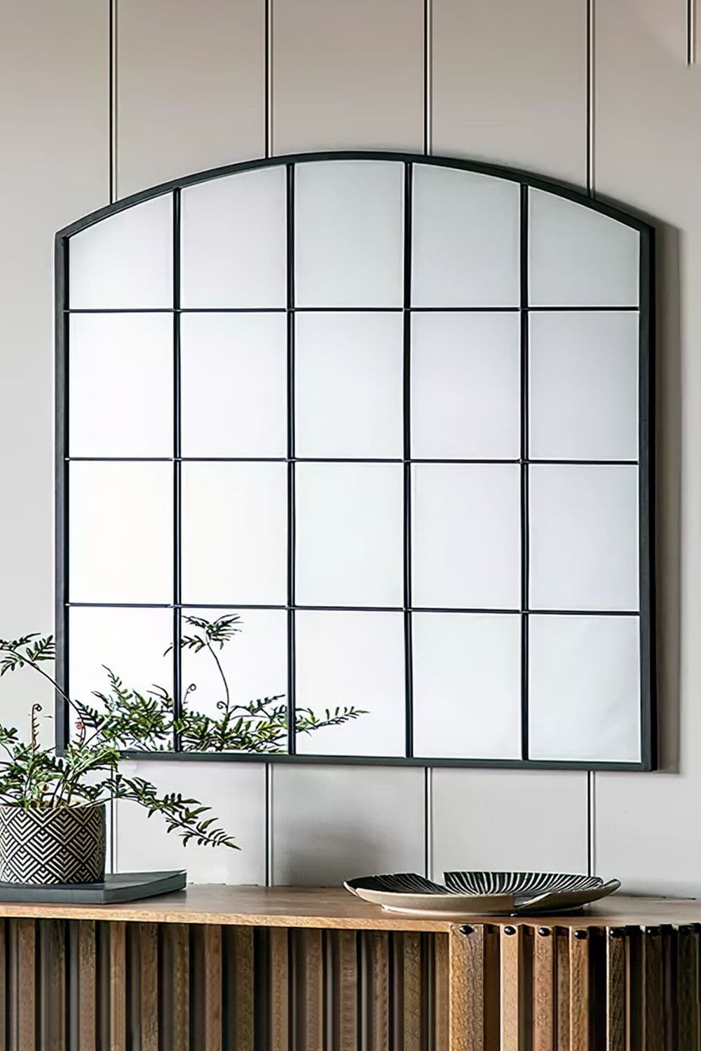 Industrial Arch Wall Mirror