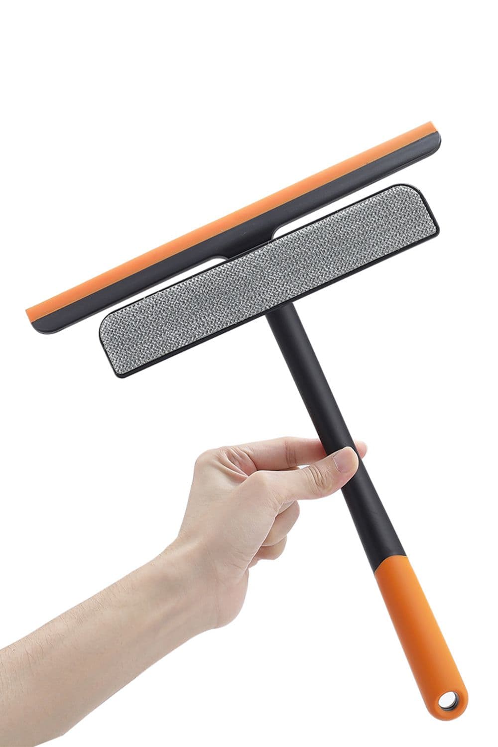 3-in-1 Detachable Rotatable Scraper Window Floor Wiper Glass Cleansing Brush with Hanging Hook