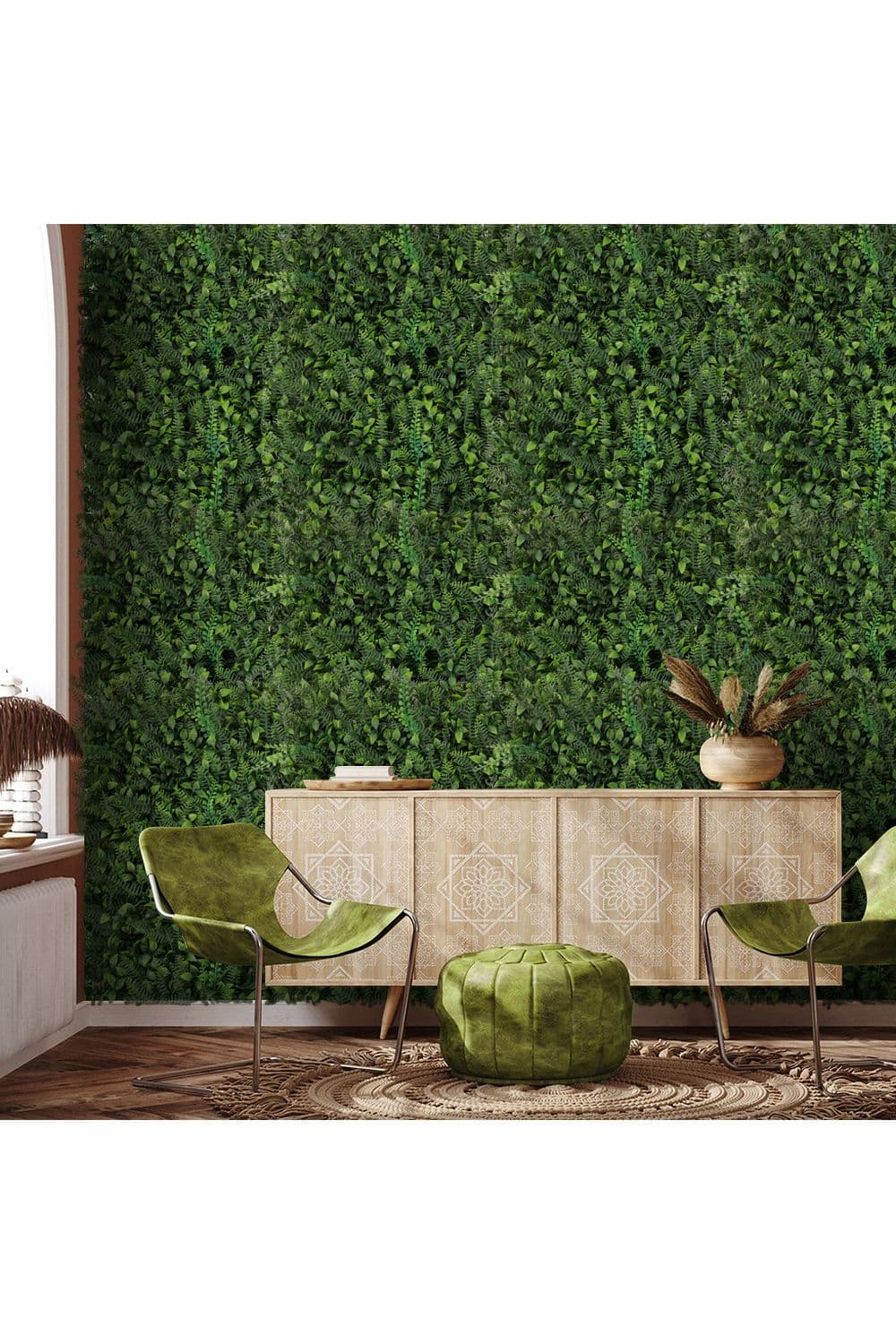 40 x 60cm Artificial Plant Wall Hedge Greenery Panel