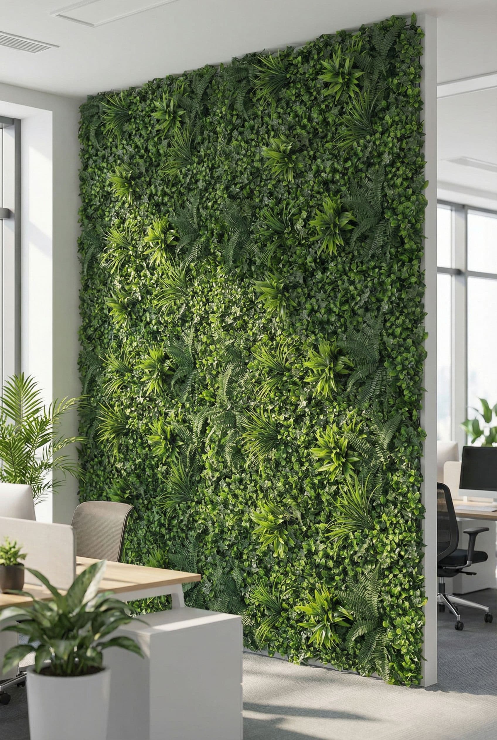 100 x 100cm Artificial Plant Panel Wall Hedge