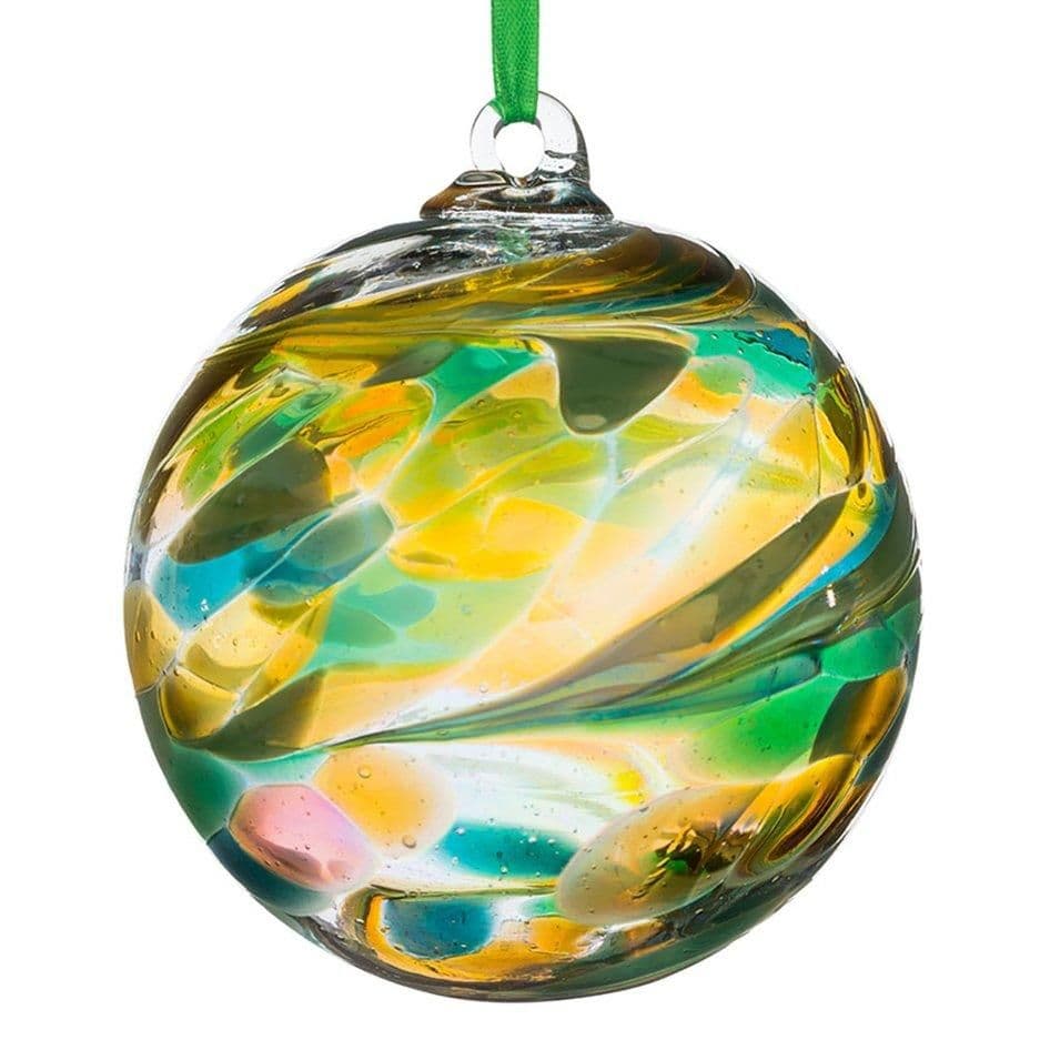 Happy Easter 10cm Friendship Ball Peridot