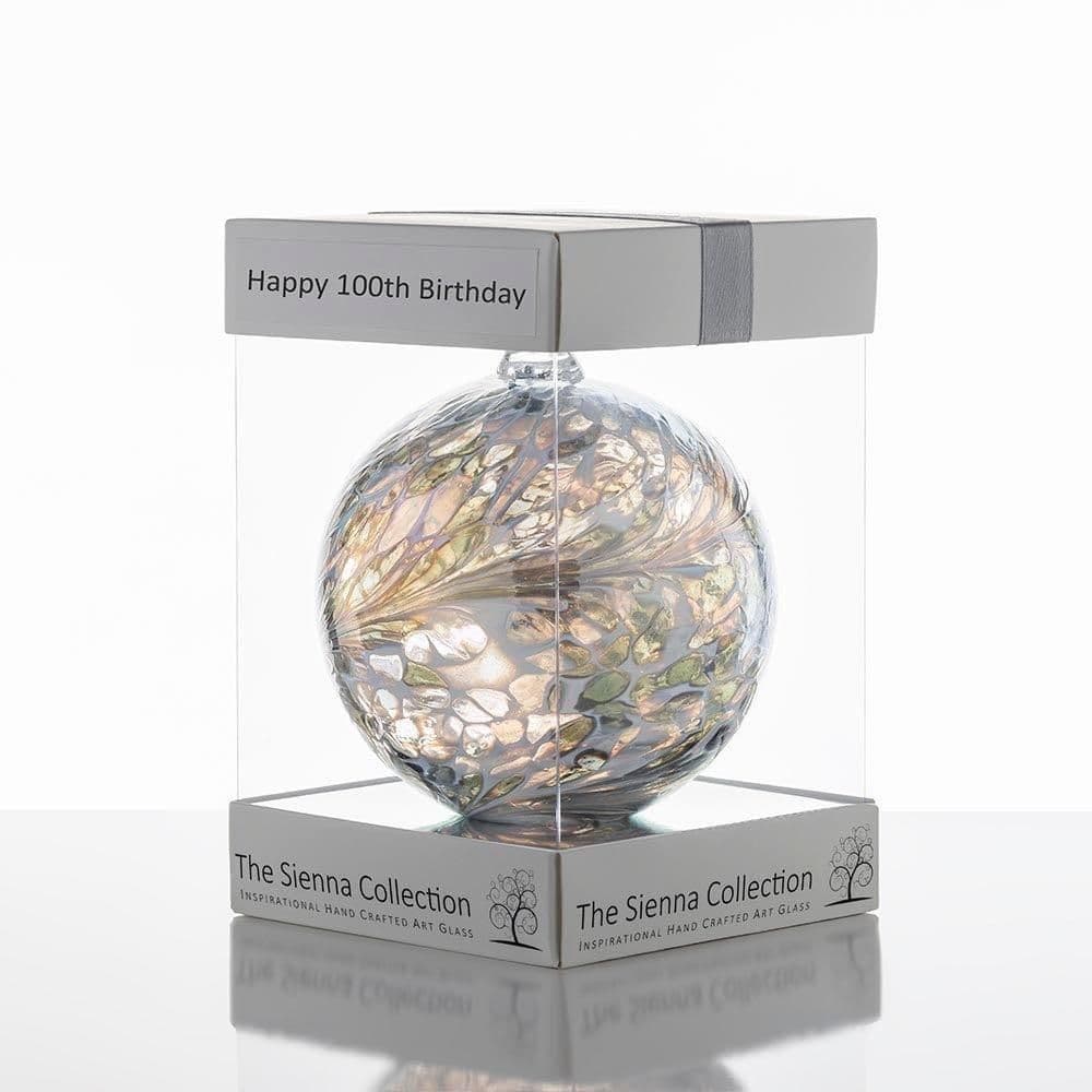 10cm Friendship Ball Happy 100th Birthday