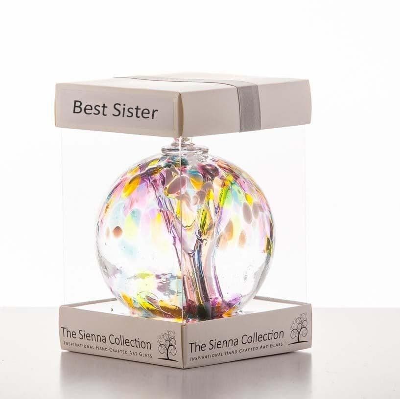 10cm Spirit Ball Best Sister Multicoloured