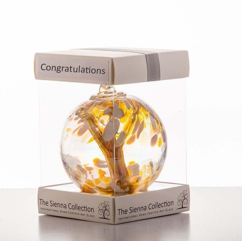 10cm Spirit Ball Congratulations Pastel