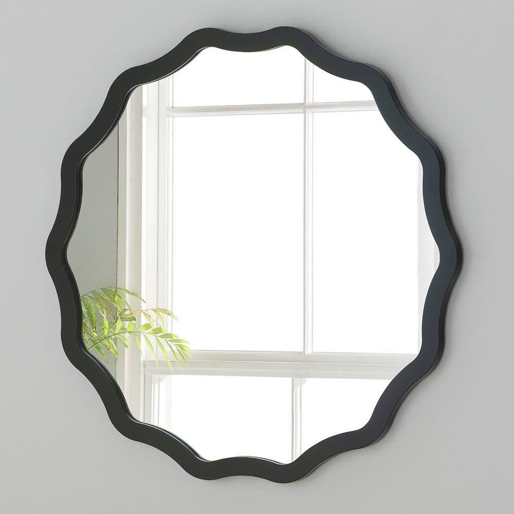 Ripple Framed Circular Wall Mirror 120x120cm