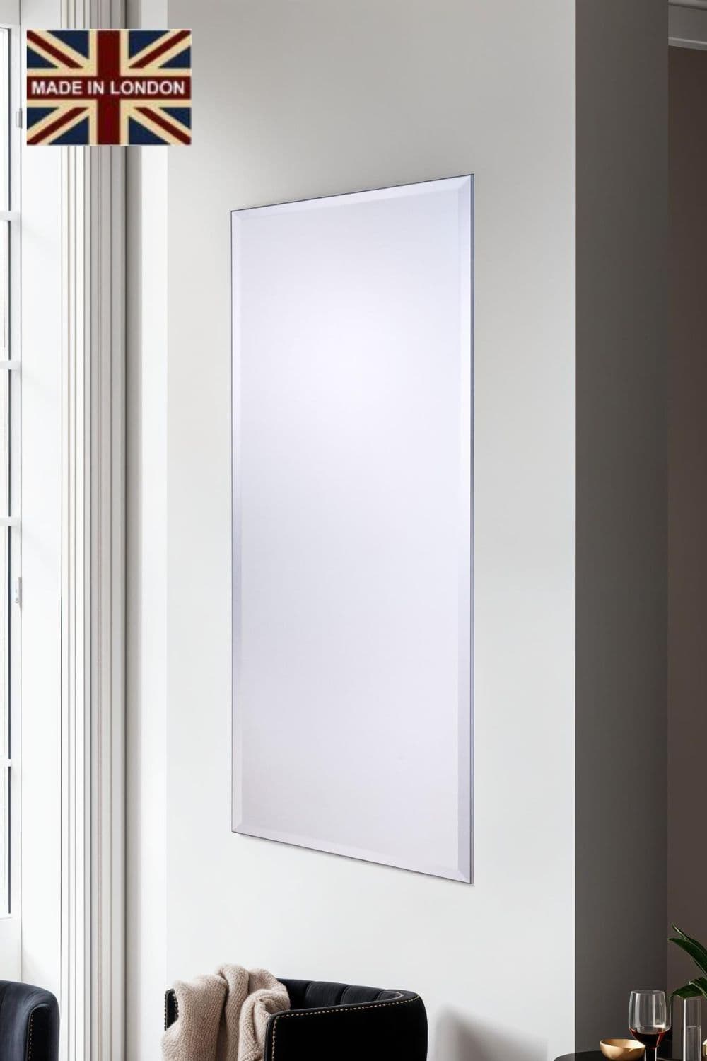 Minimal Full length Bevelled Mirror 152x61cm