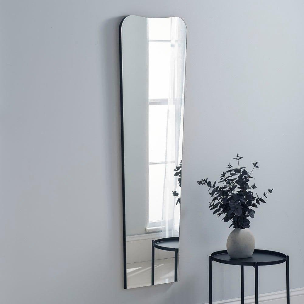 Irregular Frameless Full Length Mirror 148 x46cm