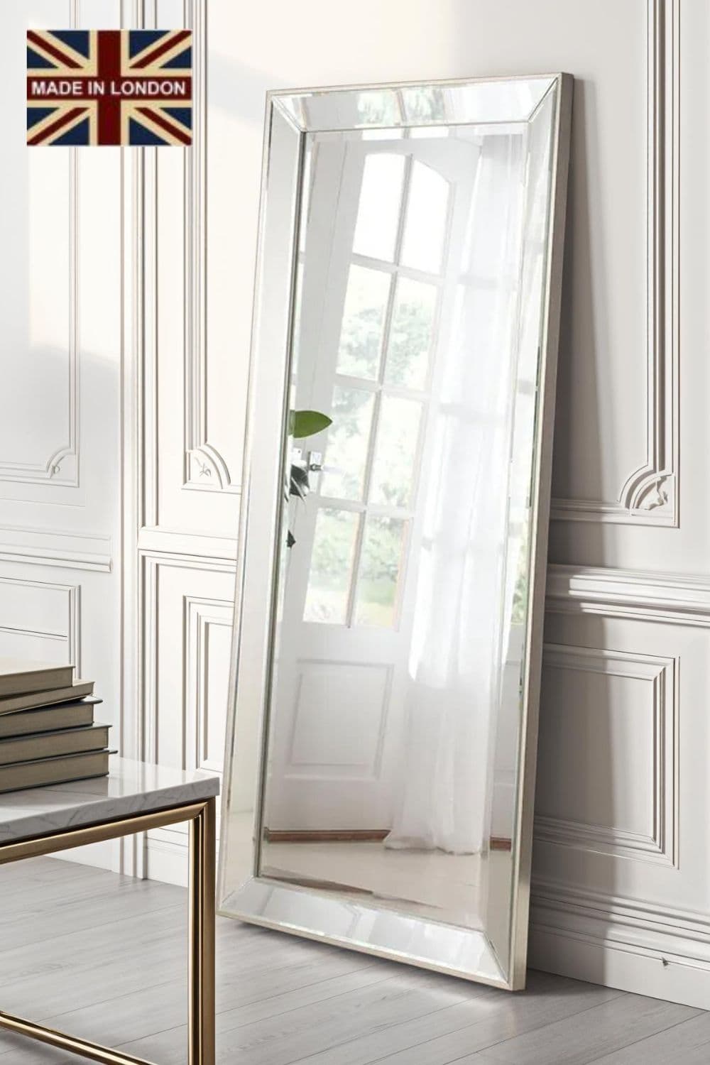 Bevelled Tray Mirror full length 168x76.5cm