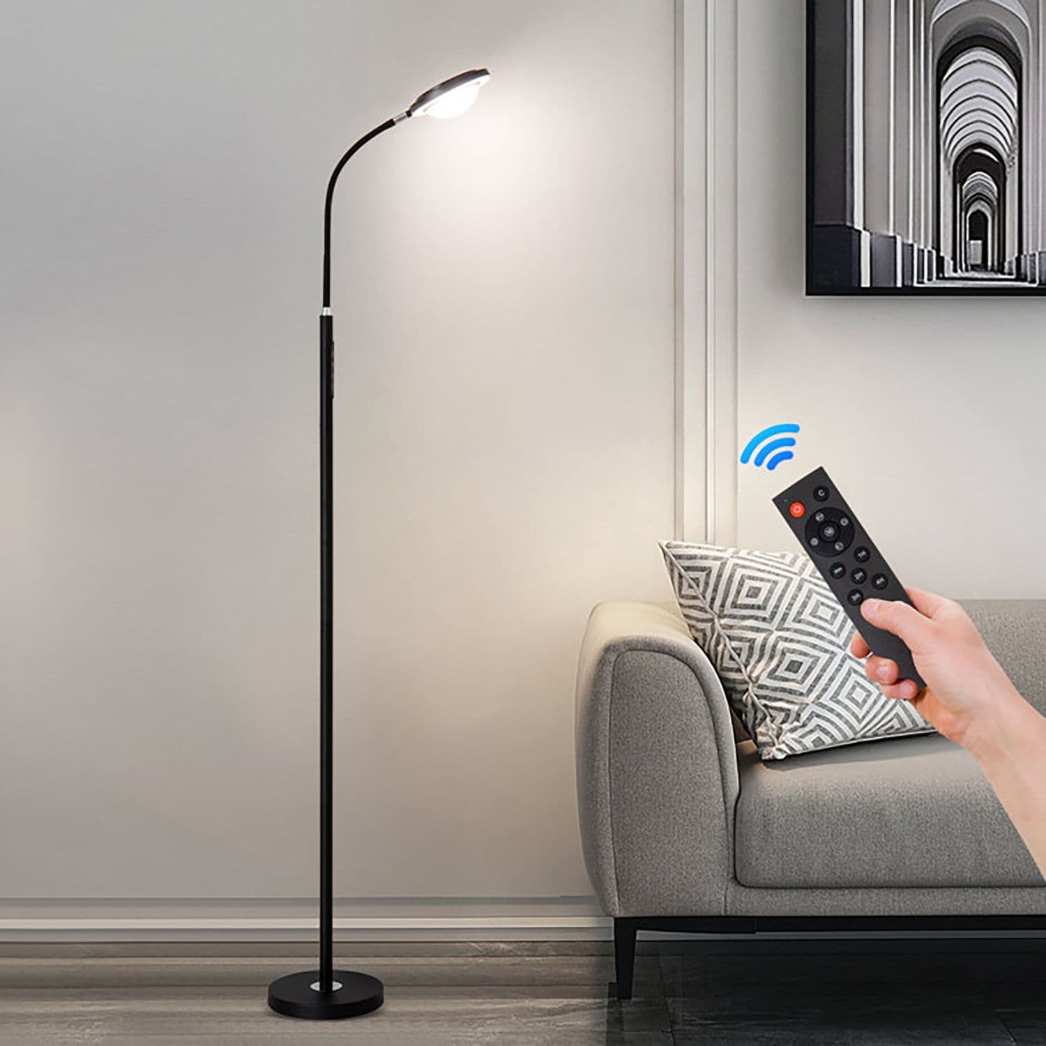 Morden LED Task Floor Lamp