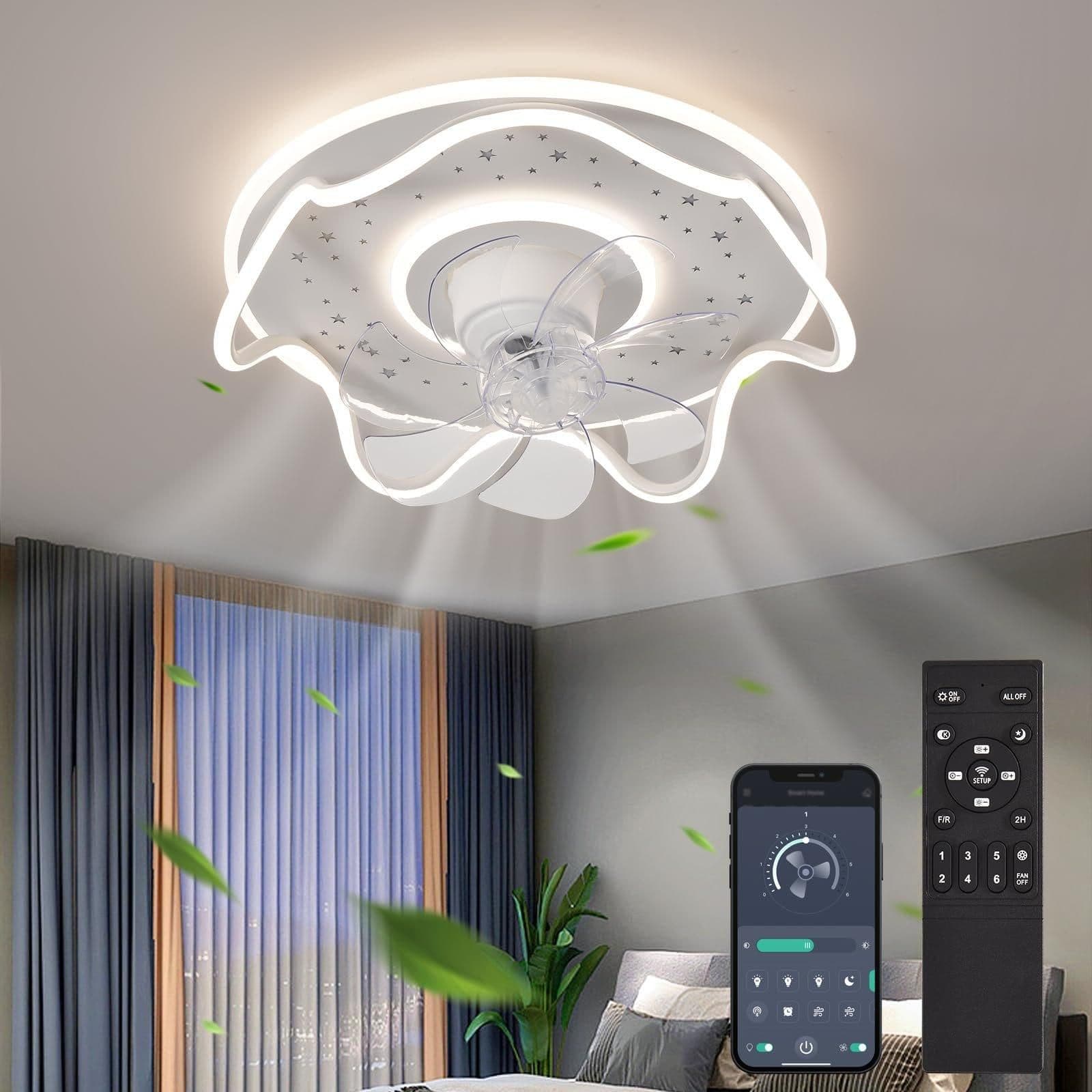 6 Speed Bladeless Ceiling Fan Remote