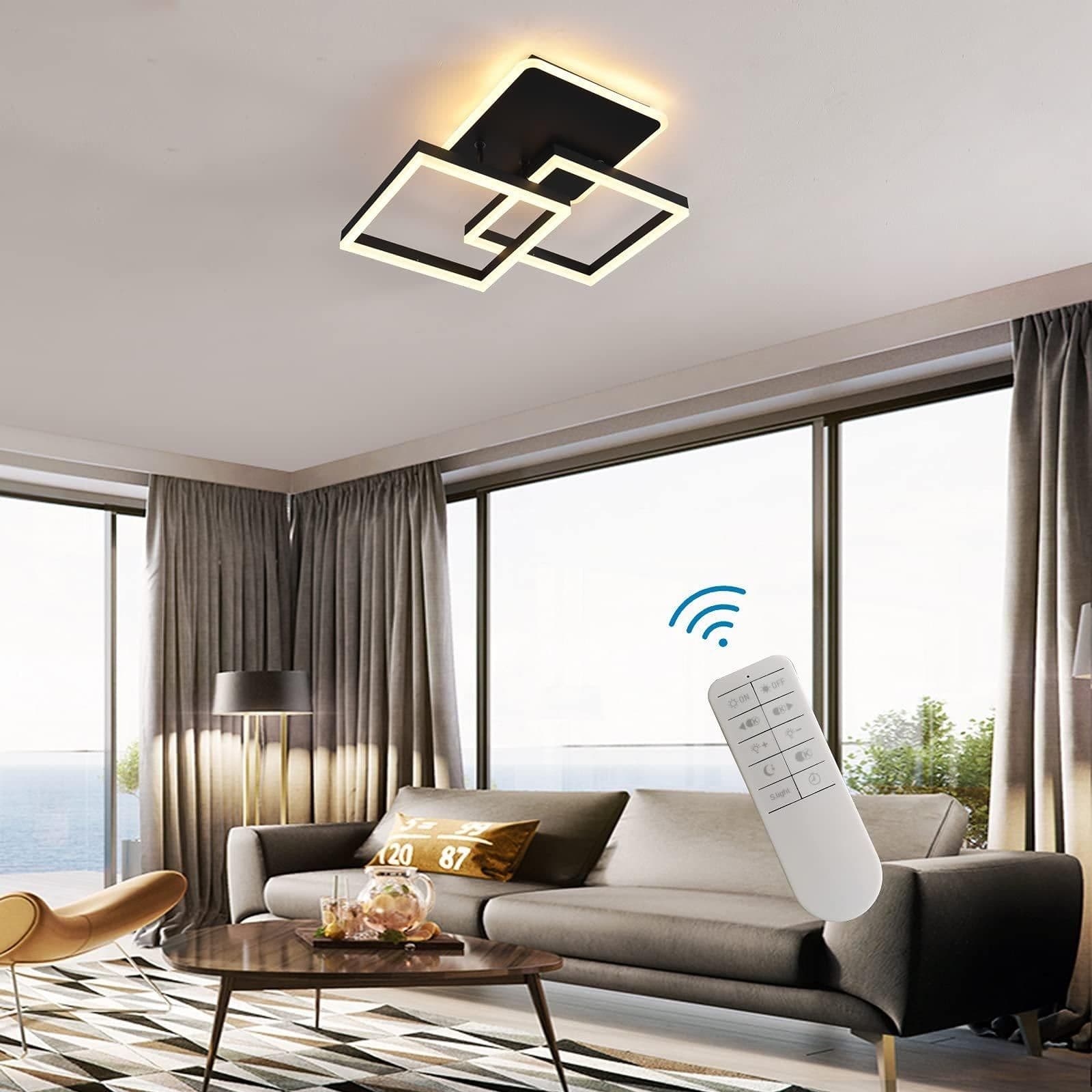 70W Dimmable LED Ceiling Light Modern Square Ceiling Lamp