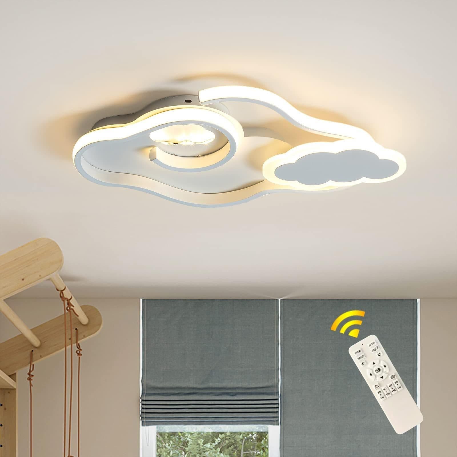 42W Acrylic LED Ceiling Light Dimmable Cloud Ceiling Lamp