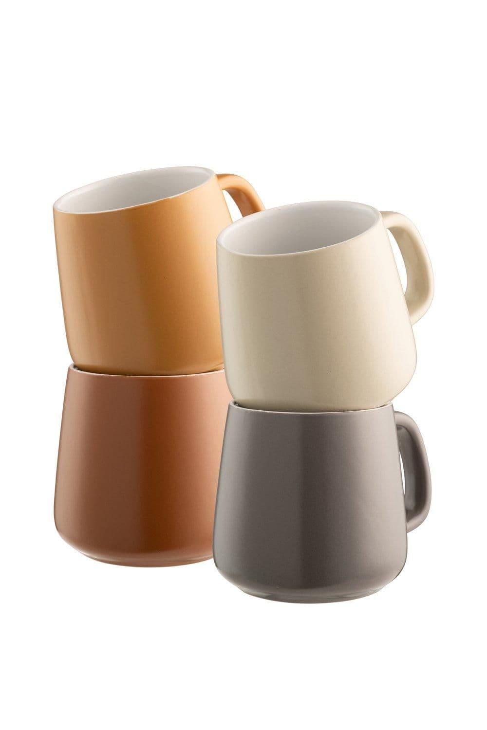 Fire & Earth 4 Piece Mug Set