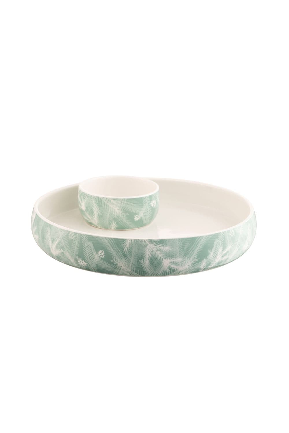 Winter Spruce Chip & Dip Set